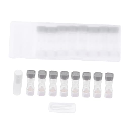 Holibanna 8stück Kontakt-linsenbehälter Aus Abs Und Pp Kontakt-linsenbehälter Für Reisen Kontakt-linsenbehälter Mit Organizer-Funktion Kontakt-linsenbehälter Als Geschenkidee von Holibanna