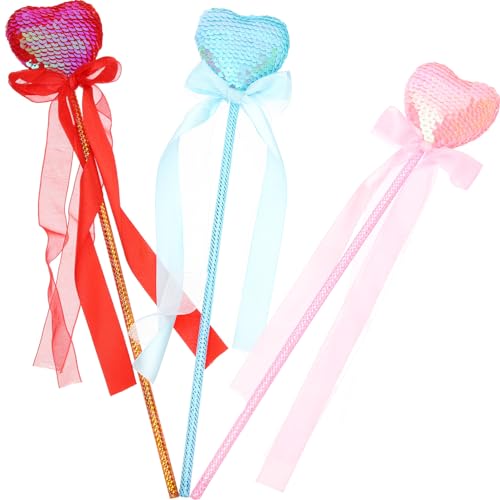 Holibanna 9 Stk Abschlussballanzüge feenhaftes Partyzubehör Kleidung für Kinder Sternenstab Teeparty-Dekorationen Mira Zauberstäbe Cosplay-Fee-Sticks Feenstöcke Engel Zauberstab Feenkleid von Holibanna