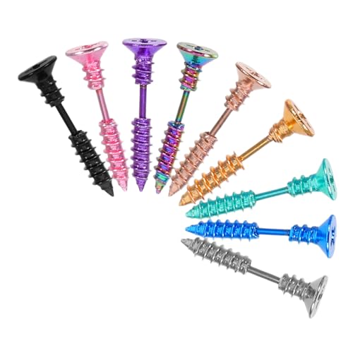 Holibanna 9 Stück Teiliges Edelstahl Ohrstecker Rostfrei Hautfreundlich Leicht und Komfortabel Vielseitige Farben für Herren und Damen Pflegeleicht Langlebig Modische Schrauben Piercing Holibanna 9 Stück Teiliges Edelstahl Ohrstecker Rostfrei Hautfreundlich Leicht und Komfortabel Vielseitige Farben für Herren und Damen Pflegeleicht Langlebig Modische Schrauben Piercing von Holibanna