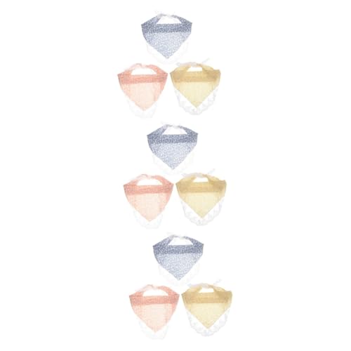 Holibanna 9stücke Teiliges Damen Haarbandanas Aus Spitze Blumenmuster Alltag Fotografie Und Partys Leichte Atmungsaktive Stoffe Für Vielseitige Styles von Holibanna