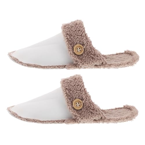 Holibanna Abnehmbare Plüsch einlegesohlen für Winterschuhe Warme Innenfütterung für Hausschuhe Clogs und Stiefel Kuscheliges Futter für Damen Rutschfest für Kalte Jahreszeiten Drinnen und von Holibanna