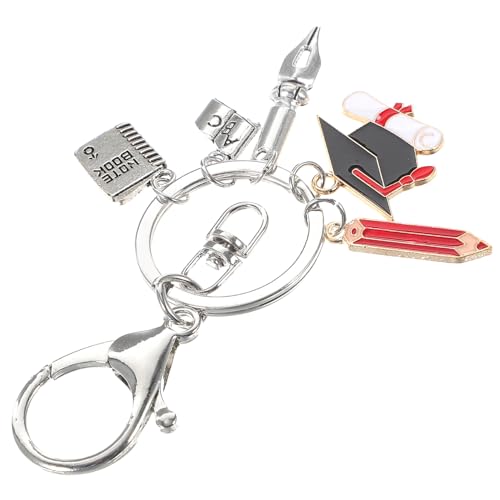 Holibanna Graduation Keychain Mit des Abschlusses Schlüsselanhänger Für Hochschulabschlüsse Geschenkidee Für Freunde Und Klassenkameraden Zum Anbringen An Taschen Und Rucksäcken von Holibanna
