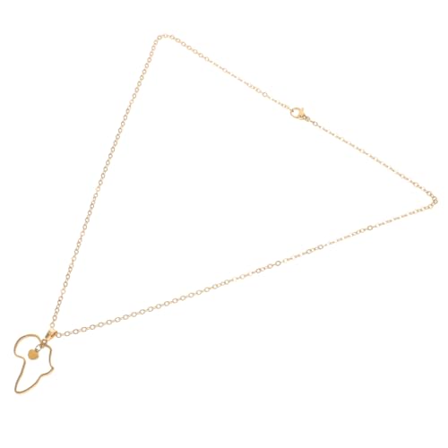 Holibanna Afrikanische Halsketten Für Frauen Mit Landkartenanhänger Lange Halsketten Aus Edelstahl Für Frauen Modeschmuck Pulloverhalskette Holibanna Afrikanische Halsketten Für Frauen Mit Landkartenanhänger Lange Halsketten Aus Edelstahl Für Frauen Modeschmuck Pulloverhalskette von Holibanna