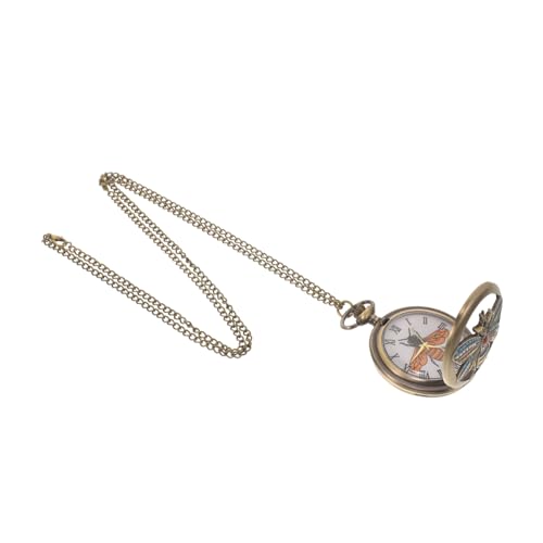Holibanna Taschenuhr-Halskette Für Damen Vintage-Design Mit Detaillierter Verarbeitung Stilvolle Kette Für Taschenuhr Als von Holibanna