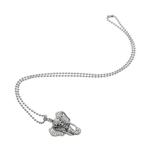 Holibanna Anhänger Halskette Aromatherapie Schmuckset mit Duftperle Ätherische Öl Aromatherapie Kette Damen Symbol für Glück Stärke und Klugheit Ethno stil Aromaduft Schmuck von Holibanna