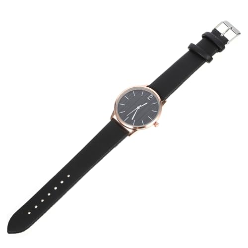 Holibanna Anschauen Männer Frauen weibliche Armbanduhr Armbänder für Mädchen Damen armbanduhren damenarmbanduhr Ladies Watch Geschenkuhr Gürteluhr für Mädchen Damengürteluhr Legierung Black von Holibanna