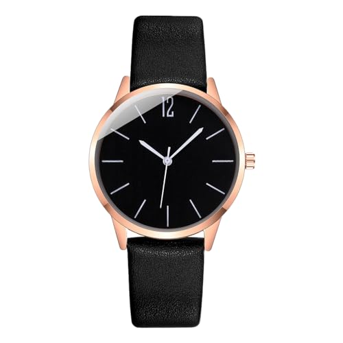 Holibanna Anschauen Trainingsuhr Für Frauen Betrachten Student Pu Leder Quarzuhren Analog Quarz Armbanduhr mit Lederarmband von Holibanna