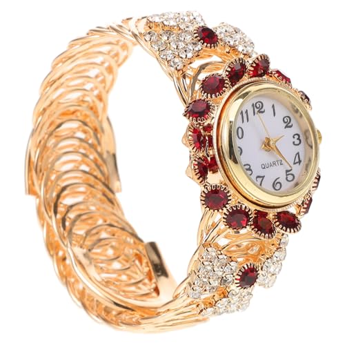 Holibanna Zarte Armbanduhr Für Damen Mit Ornament Elegante Damenuhr Aus Robusten Materialien Leichte Und Bruchfeste Uhr Für Alltag Und Partys von Holibanna