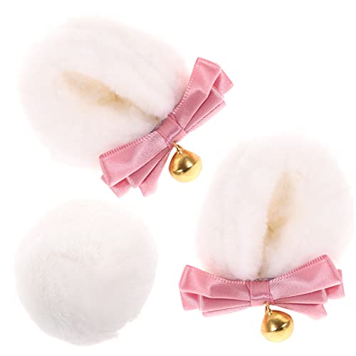 Holibanna Bärenohren Und Set Mit Ohrclips Und Bärenschwanz Für Kostümpartys Cosplay Halloween Festival Zubehör von Holibanna