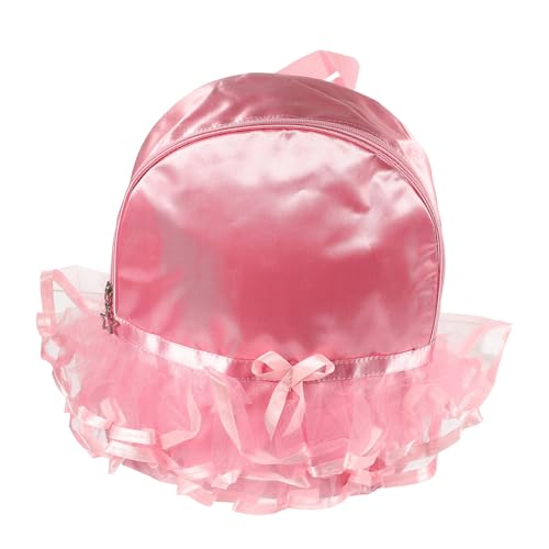 Holibanna Ballett-Tanz-Rucksack Für Mädchen Nylon-Tasche Mit Groß Für Ballettschuhe Und Kleidung Leicht Und Passend Zur Kleidung Mit Verstellbarem Schultergurt von Holibanna