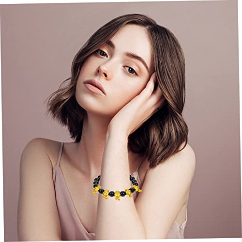 Holibanna Beaded Rabbit Year Bracelet Damen Herren Schmuck Armband mit Traditionellem Design Modisches Accessoire für Neujahr Geschenkidee für Freunde und Familie Vielseitig Kombinierbar von Holibanna