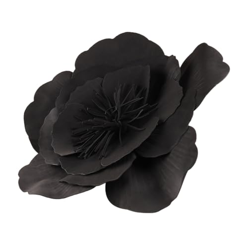 Holibanna Flower Fascinator Damenhut Mit Großen Blumen Für Teeparty Cocktail Und Hochzeiten Vintage Haarschmuck Für Besondere Anlässe Elegant Und von Holibanna