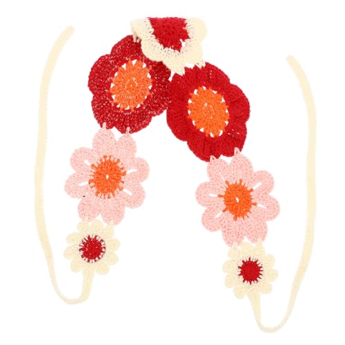 Holibanna Blumenstirnband Braut Spitze Plüsch Tüllschleier Für Bräute Seidenschleier Aluminisiert Styling-armbänder Dekorative Taillenkette Hasen-lesezeichen Makramee Bejewel Netz Stoff von Holibanna