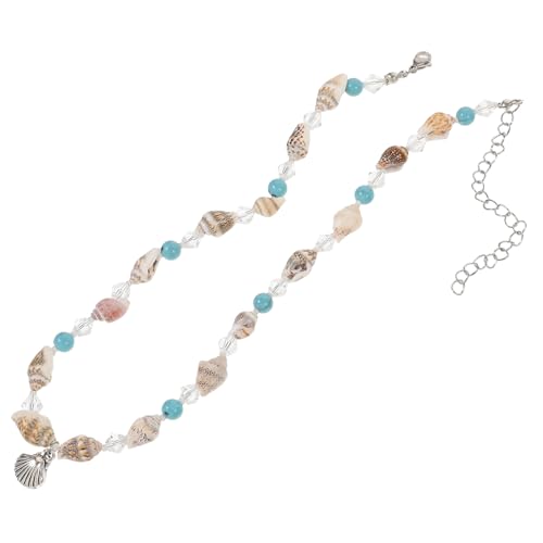 Holibanna Muschel-conch-halskette Schlüsselbeinkette Verstellbares Halsketten-set von Holibanna