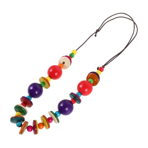 Holibanna Bohemian Halskette Damen Perlenkette aus Kokosnussschale Leicht Langlebig Modischer Schmuck für Alltag Hochzeit Party von Holibanna