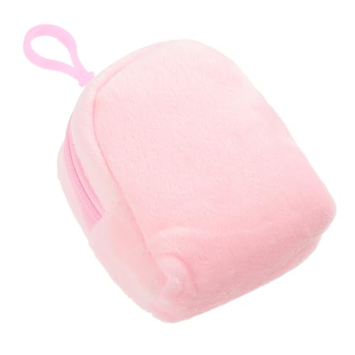 Holibanna Kuscheltasche Für Mädchen Süße Plüsch Geldbörse Mit Schlüsselanhänger Kleine Handtasche Für Junge Mädchen Für Münzen Und Kleinigkeiten Leicht Und Tragbar Pastellfarben von Holibanna