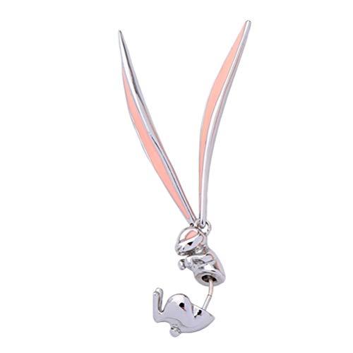 Holibanna Bunny Ohrringe Nette Emaille Single Ohrringe Ostern Sterling Silber Empfindliche für Frauen Holibanna Bunny Ohrringe Nette Emaille Single Ohrringe Ostern Sterling Silber Empfindliche für Frauen von Holibanna