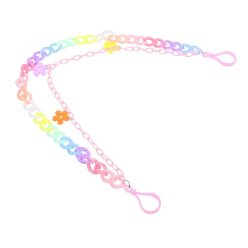 Holibanna Bunte Rainbow Hosenkette aus Resin Abnehmbare Hip Hop Pant Chain Passend für Damen und Herren Punkiger Stil für Jeans Modisches Accessoire für Party und Alltag von Holibanna