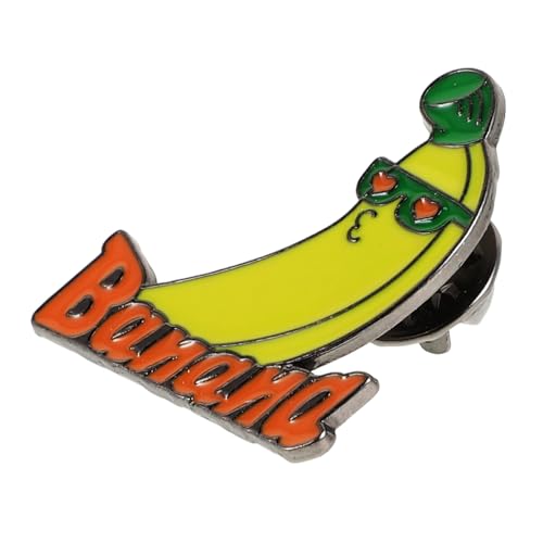 Holibanna Cartoon Frucht Brosche Anstecknadel Taschendekoration Früchte Emaille Brosche Krawattennadel Obstschmuck Orangefarbene Brosche Hüte Und Mützen Für Damen Orangefarbene von Holibanna