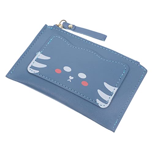 Holibanna Katzenmotiv Geldbörse Damen Cartoon Pu Leder Kleine Geldbörse Karte Halter Bargeld Tasche Geburtstag Valentinstag von Holibanna