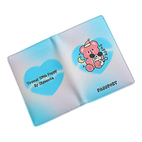 Holibanna Reisepasshülle Mit Mehreren Kartenfächern Tragbarer Organizer Für Reisepass Und Dokumente Leicht Und Praktisch Für Reisen Geeignet Für Männer Und Frauen Pastellfarben von Holibanna