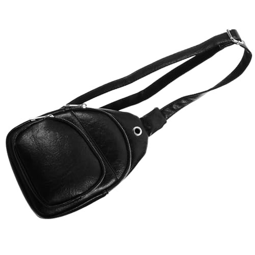 Holibanna Chest Pack Verstellbarer Gürtel Pu Brusttasche Reise Sling Bag Für Männer Multifunktionale Umhängetasche Für Alltag Sport Und Reisen von Holibanna