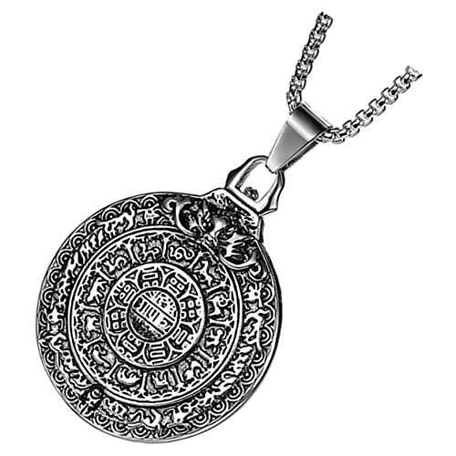 Holibanna Chinesisches Zodiac Halskette Vintage Pendant Schmuck für Männer und Frauen für Besondere Anlässe Wie Weihnachten und Geburtstage von Holibanna