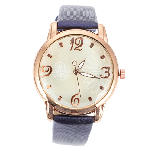 Holibanna Damen Armbanduhr Mit Snake Pattern Lederarmband Analog Uhr Für Junge Frauen College-Studentinnen Und Business-Frauen Für Alltag Und Besondere Anlässe von Holibanna