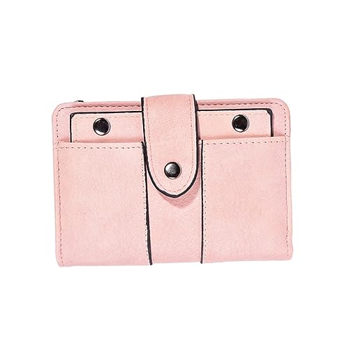 Holibanna Damen Geldbörse Klein Modisches Kurzes Aufbewahrungsetui für Frauen mit Vielen Fächern für Geld Karten und Münzen Handlich und Praktisch für Alltag von Holibanna