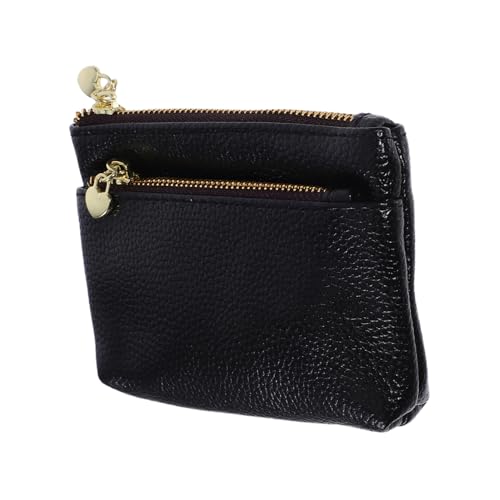 Holibanna Kleine Geldbörse Für Damen Münzbörse Aus Pu-Kunstleder Mit Reißverschluss Zum Organisieren Von Karten Münzen Und Bargeld Für Täglichen Gebrauch von Holibanna