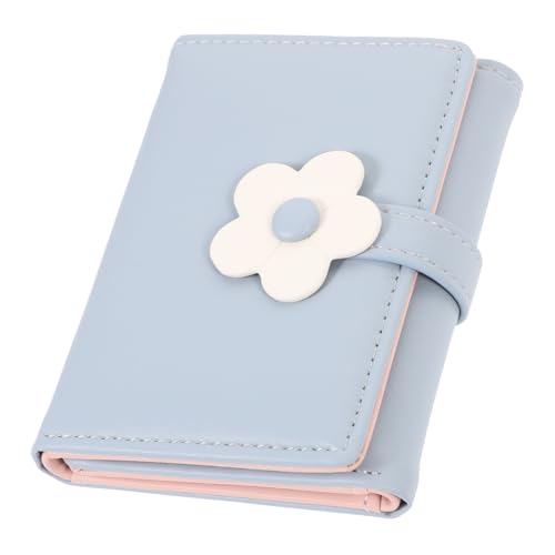 Holibanna Damen Pu Leder Geldbörse Mit Blumenmuster Kompakte Brieftasche Mit Großem Platz Für Karten Und Bargeld Für Geburtstage Und Valentinstag von Holibanna