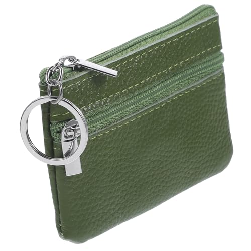 Holibanna Tasche Schlüsselanhänger Damen Leder Geldbörse Reißverschluss Für Reisen von Holibanna