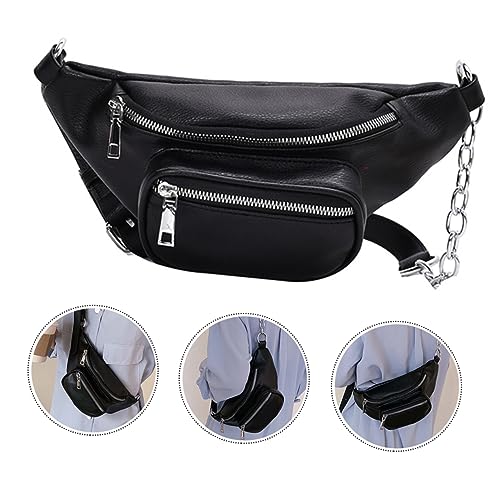 Holibanna Hüfttasche Damen Outdoor Pu Gürteltasche Verstellbar Schultertasche Beutel Für Reisen Strand Party Shopping Schlüssel Lippenstifte Handy von Holibanna