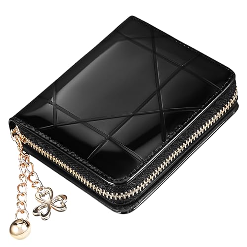 Holibanna Schlanke Geldbörse Für Damen Leder Kreditkartenetui Mit Münzfach Kleingeldbörse Kartenhalter Handheld Geldbeutel Für Frauen Münzbörse Kleine Brieftasche von Holibanna