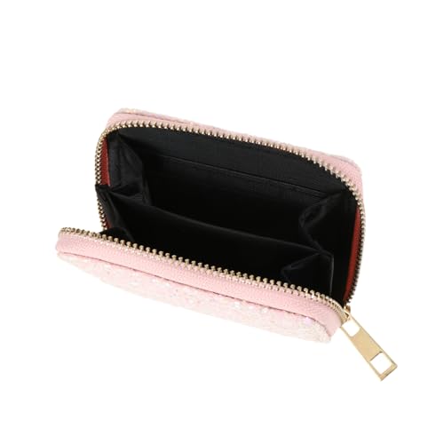 Holibanna Elegante Mini-geldbörse Aus Pu-Tasche Für Damen Starker Reißverschluss Für Den Täglichen Gebrauch Und Zum Verschenken von Holibanna