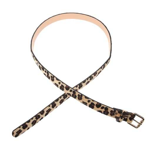 Holibanna Damengürtel Damen Gürtel Leopardengürtel für Hosen PU-Ledergürtel Ledergürtel für schmücken Fräulein von Holibanna