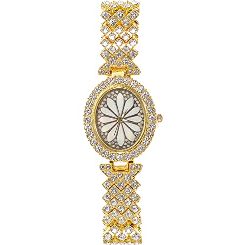 Holibanna Stoffarmband Damen Uhren Freizeituhr Zarte Armbanduhr Stilvolle Damenuhr Uhrendekoration Uhrenornament Uhr Mit Verstellbarem Gürtel von Holibanna