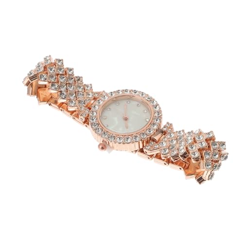 Holibanna Zarte Damenuhr Aus Legierung Verschleißfest Armbanduhr Für Damen Atmungsaktiv Und Langlebig Für Arbeit Schule Und Partys von Holibanna