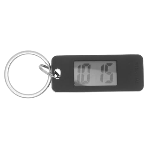 Holibanna Schlüsselanhänger Uhr für Studenten Kreative Digitale Hängeuhr Leise und Tragbare Taschenuhr für Altersgruppen Leichte Mini-Uhr für Rucksack und Lanyard von Holibanna