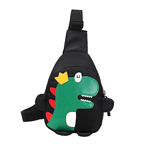 Holibanna Dinosaurier-Brusttasche Geldbörse Umhängetasche Mädchen Tasche Freizeittasche Kindertasche Cartoon-münzbeutel Aufbewahrungstasche Geburtstagsgeschenk Junge Kleidung Rucksack Nylon von Holibanna