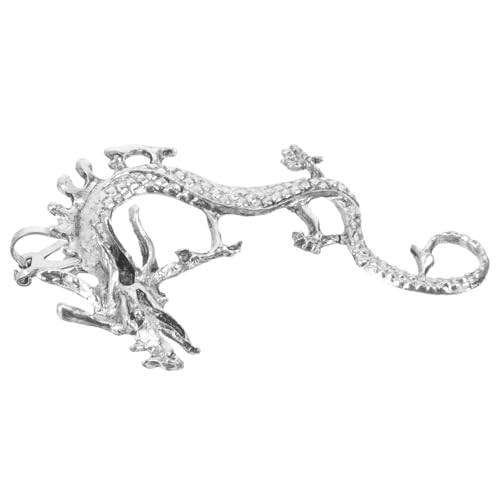Holibanna Dragon Ohrclip Damen Ohrmanschette Punk Stil Kreatives Drachen Design Leicht und Komfortabel Nicht Piercing Schmuck für Mädchen und Frauen von Holibanna