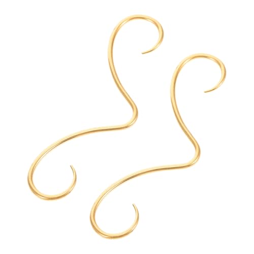 Holibanna Edelstahl Nasenring Mustache Septum Piercing Schmuck Hautfreundlich Langlebig für Damen Herren Modisch und Sicher von Holibanna