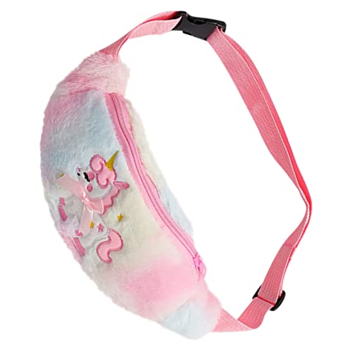 Holibanna Einhorn Bauchtasche Für Mädchen Einhorn Gürteltasche Flauschig Leicht Junge Mädchen Bauchtasche Zum Mitnehmen Für Kleine Gegenstände Reisen Einkaufen von Holibanna