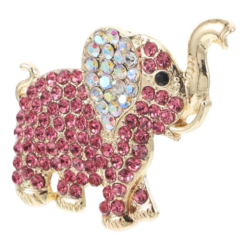 Holibanna Elefanten Anstecknadel Brosche Für Damen Und Mädchen Strass Tier Kleiderzubehör Anstecknadel Für Hut Tasche Anzug Anstecknadeln Rucksäcke Kleidung Broschen von Holibanna
