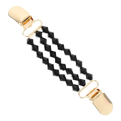 Holibanna Eleganter Damen Cardigan Clip mit Kunstperlen Multifunktionale Brosche für Strickjacken Schals und Kleider Chic und Stilvoller Umhangverschluss für von Holibanna