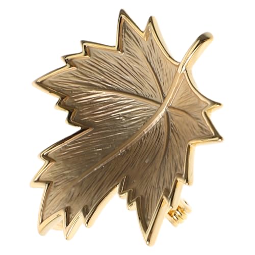 Holibanna Eleganter Emaille Anstecker Vintage Herbst Schmuck für Schals Mäntel Kleider Leicht und Langlebig Fein Gearbeiteter Lapel Pin für Damen von Holibanna