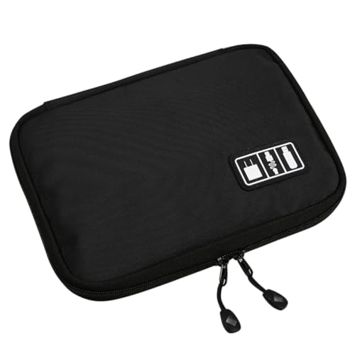 Holibanna Elektronik Organizer Tasche für Kabel und Ladegeräte Reise Elektronik Zubehör Aufbewahrungstasche mit Großem Fassungsvermögen Langlebig Schützend und Tragbar Passend für Kabel von Holibanna