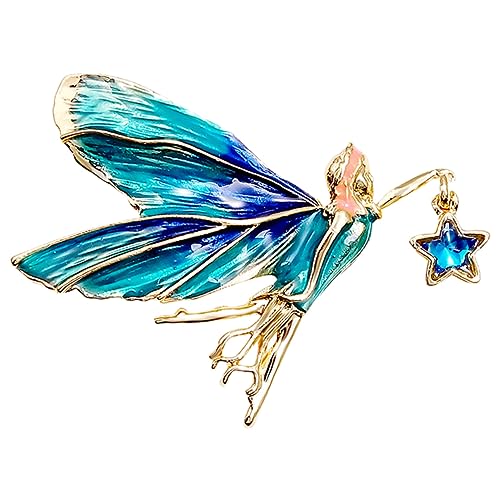 Holibanna Feenbrosche Damen Anstecknadel Aus Legierung Ästhetische Brosche Für Kleidung Tasche Hut Schal Und Andere Accessoires Brosche Mit Filigranem Design von Holibanna