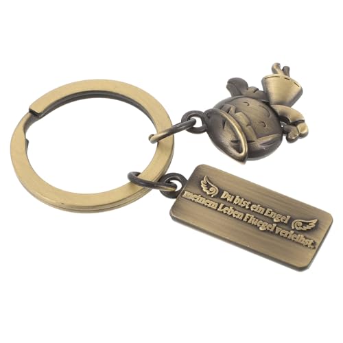 Holibanna Engel-schlüsselanhänger Für Taschen – Schlüsselanhänger Aus Metall – Schlüsselanhänger Für Frauen – Engel-Charm- – Für Dekorationen Und Partygeschenke von Holibanna