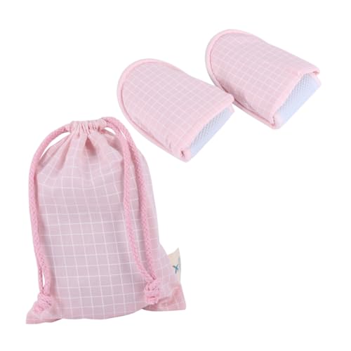 Holibanna Faltbare Einweg Hausschuhe Rutschfest Elastische Sohle Atmungsaktiv als Hotel und Reise Slipper Leicht und Angenehm für Gäste und Zuhause von Holibanna